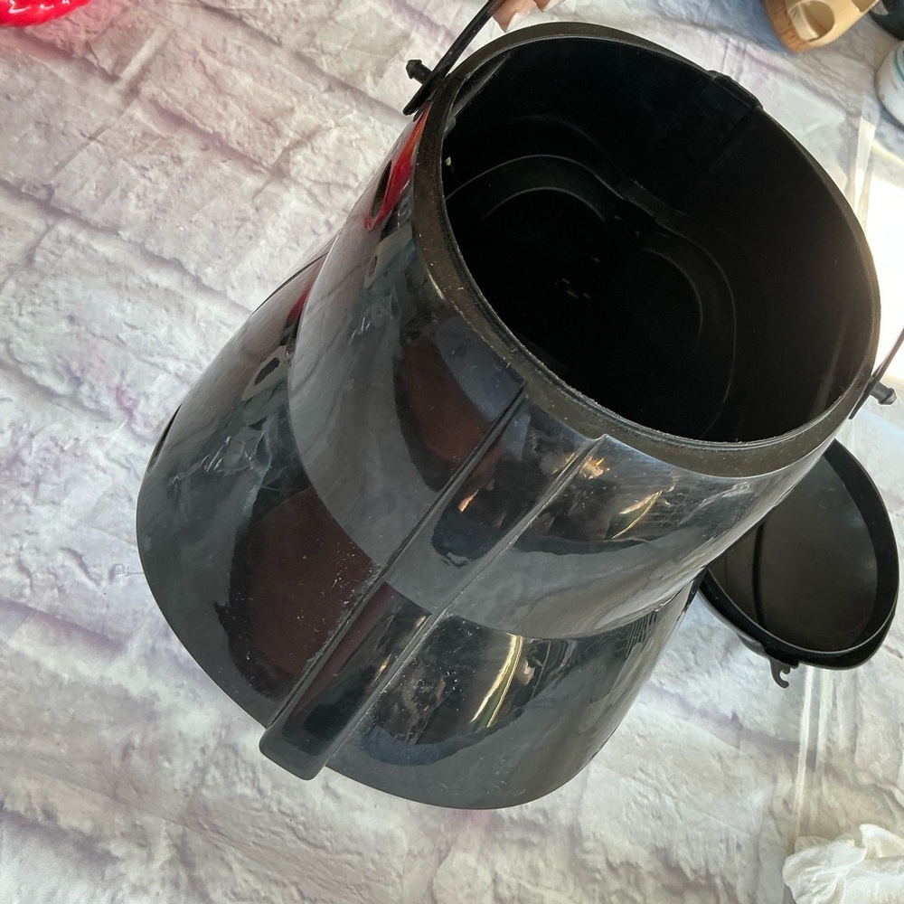 Black Darth Vader Helmet Candy Basket - Picture 4 of 10